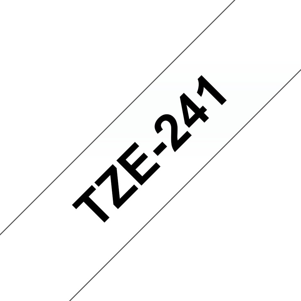 BROTHER Brother TZe241 nastro per etichettatrice Nero su bianco TZe - STAMPANTI E SCANNER | TecnoCARE.net Sabaudia, Latina, Terracina, San Felice Circeo e Pontinia