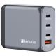 VERBATIM VERBATIM CARICATORE DA PARETE GNC-100 GAN CHARGER 4 PORT 100W USB A/C (EU/UK/US) - CARICABATTERIE | TecnoCARE.net Sabaudia, Latina, Terracina, San Felice Circeo e Pontinia