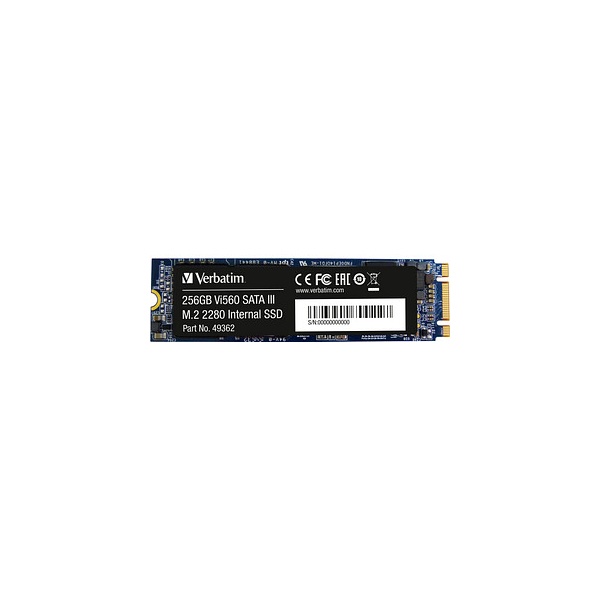 VERBATIM VERBATIM SSD INTERNO VI560 S3 256GB M.2 SATA R/W 520/500 - SSD INTERNI | TecnoCARE.net Sabaudia, Latina, Terracina, San Felice Circeo e Pontinia