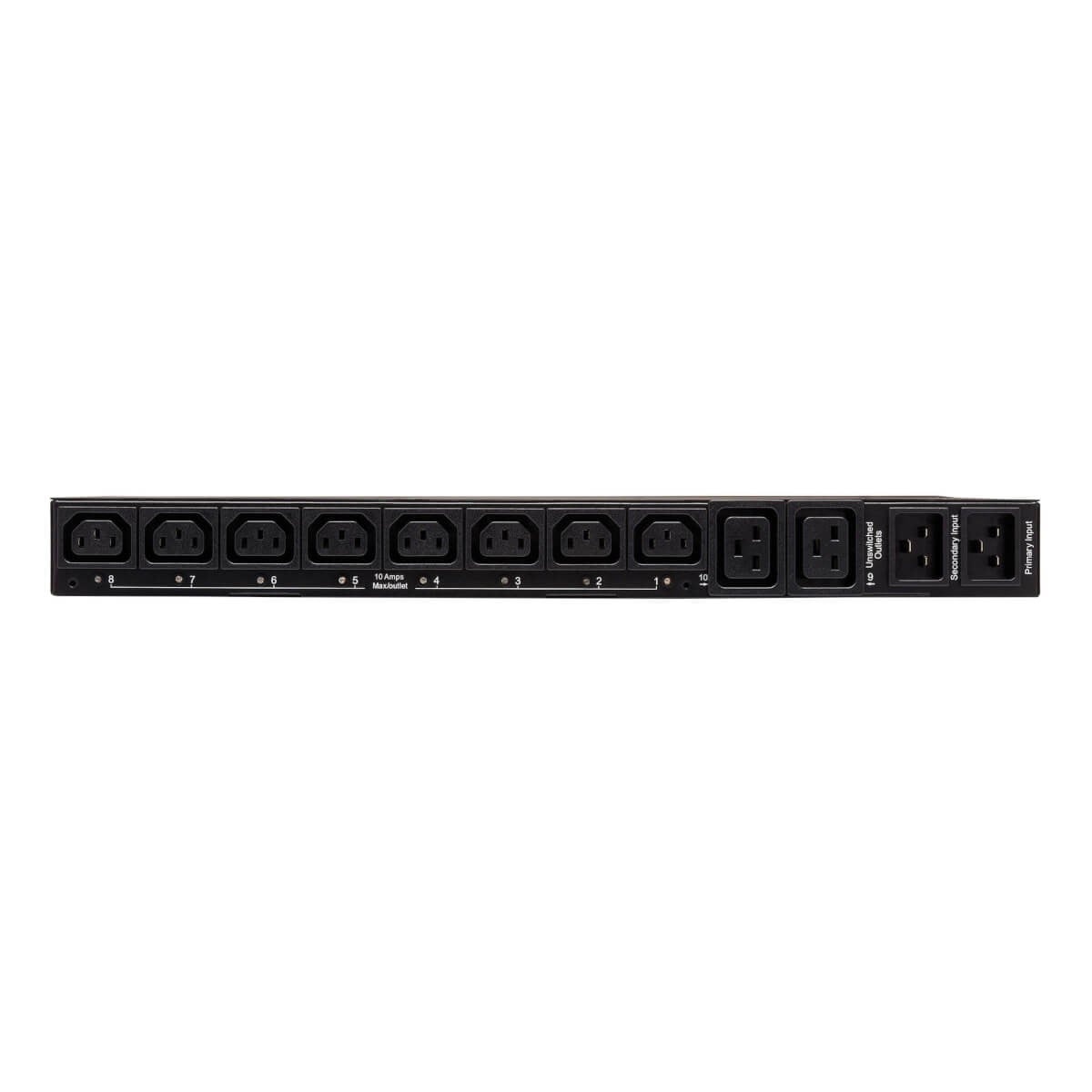 EATON Tripp PDUMH20HVATNET - Commutate - 1U - Orizzontale - Metallo - Nero - 10 presa(e) AC - BATTERIE E ALIMENTATORI | TecnoCARE.net Sabaudia, Latina, Terracina, San Felice Circeo e Pontinia