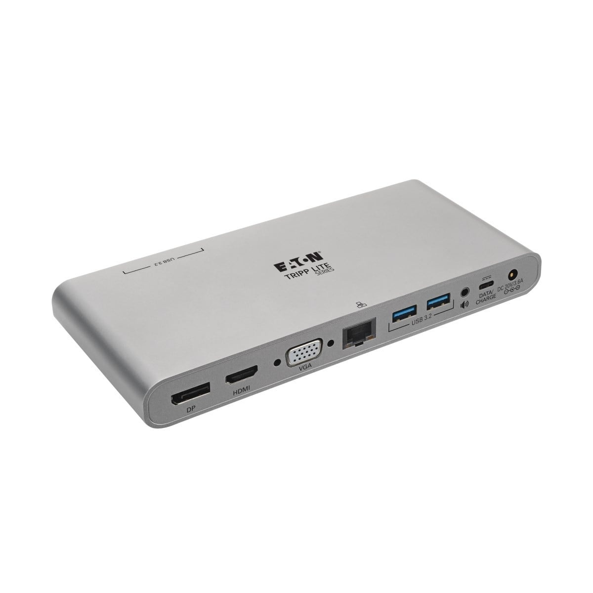 EATON Dock USB-C, Triplo Display - 4K HDMI/DisplayPort, VGA, USB 3.2 Gen 1, Hub USB-A/USB-C, GbE, Ricarica PD 100W, Cavi di alimentazione internazionali - PC | TecnoCARE.net Sabaudia, Latina, Terracina, San Felice Circeo e Pontinia