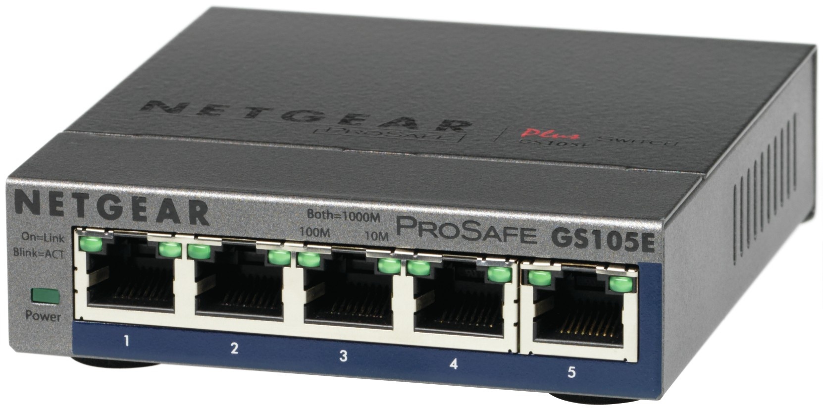 NETGEAR NETGEAR GS105E-200PES switch di rete Gestito L2/L3 Gigabit Ethernet (10/100/1000) Grigio - RETI | TecnoCARE.net Sabaudia, Latina, Terracina, San Felice Circeo e Pontinia