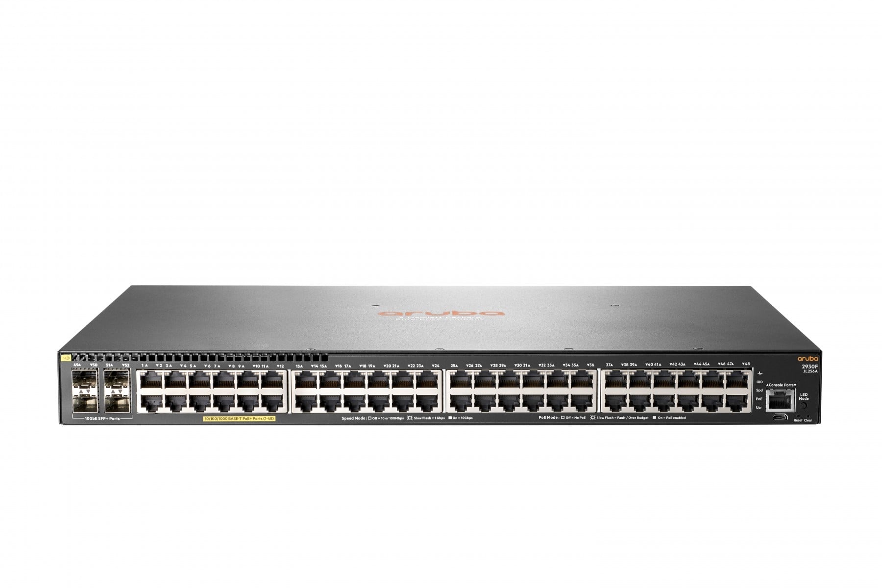 HPE HPE Aruba 2930F 48G PoE+ 4SFP+ Swch - RETI | TecnoCARE.net Sabaudia, Latina, Terracina, San Felice Circeo e Pontinia