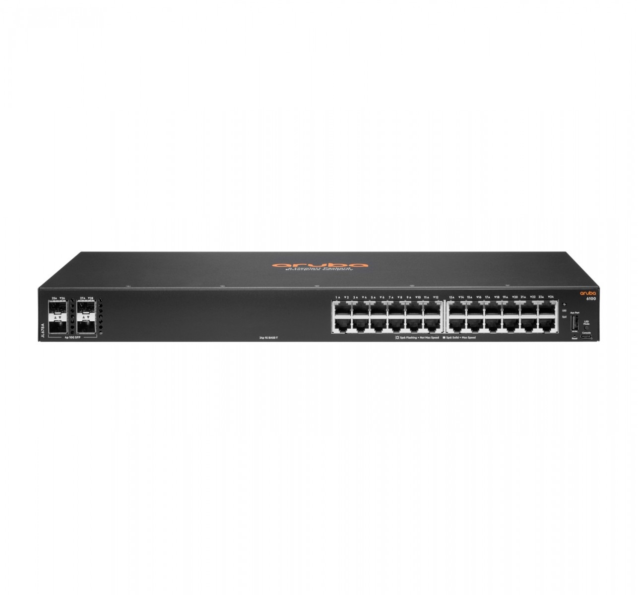 HPE HPE Aruba 6100 Managed 24G 4SFP+ Switch - RETI | TecnoCARE.net Sabaudia, Latina, Terracina, San Felice Circeo e Pontinia