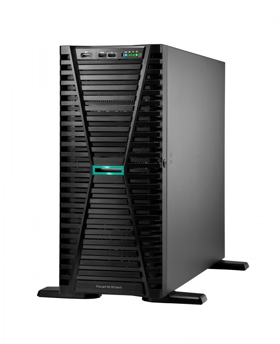 HPE HPE ProLiant ML110 Gen11 3508U 2.1GHz 8c 1P 1x32GB-R 8SFF 2x480GB SSD 2x1000W PS EU server 960 GB Tower (4.5U) Intel® Xeon® Bronze 2,1 GHz 32 GB DDR5-SDRAM 1000 - PC | TecnoCARE.net Sabaudia, Latina, Terracina, San Felice Circeo e Pontinia