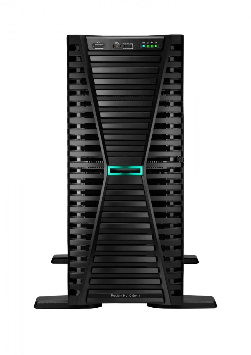 HPE HPE ProLiant ML110 Gen11 3508U 2.1GHz 8c 1P 1x32GB-R 8SFF 2x480GB SSD 2x1000W PS EU server 960 GB Tower (4.5U) Intel® Xeon® Bronze 2,1 GHz 32 GB DDR5-SDRAM 1000 - PC | TecnoCARE.net Sabaudia, Latina, Terracina, San Felice Circeo e Pontinia