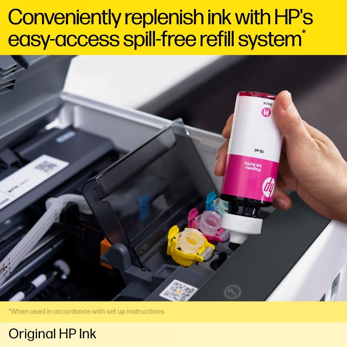 HP HP M0H55AE Bottiglia d'inchiostro magenta originale 1 pz - STAMPANTI E SCANNER | TecnoCARE.net Sabaudia, Latina, Terracina, San Felice Circeo e Pontinia