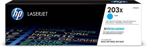 HP HP TONER CIANO 203X PER LJ PRO M254/ MFP M280/281 ALTA CAPACITA 2500 PAG - TONER | TecnoCARE.net Sabaudia, Latina, Terracina, San Felice Circeo e Pontinia