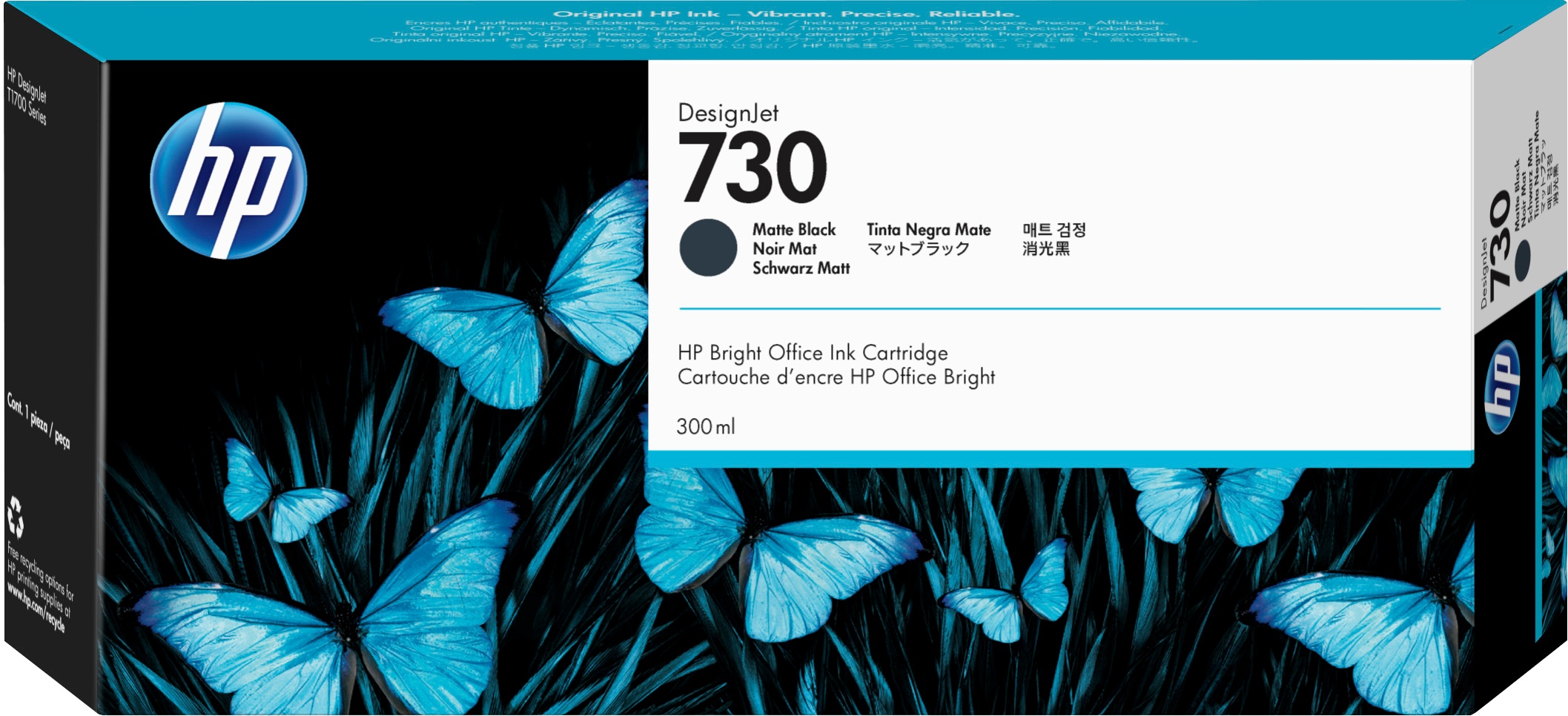 HP HP CARTUCCIA INK 730 NERO OPACO - CARTUCCE INKJET | TecnoCARE.net Sabaudia, Latina, Terracina, San Felice Circeo e Pontinia