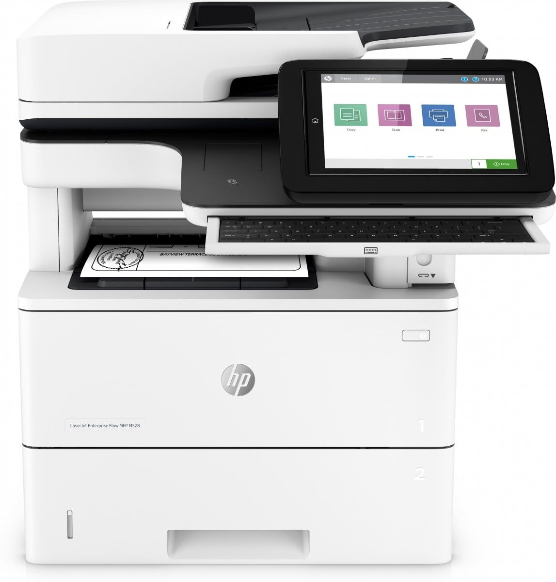 HP HP LaserJet Enterprise Flow MFP M528z Laser fax A4 1200 x 1200 DPI 43 ppm Wi-Fi AirPrint - STAMPANTI E SCANNER | TecnoCARE.net Sabaudia, Latina, Terracina, San Felice Circeo e Pontinia