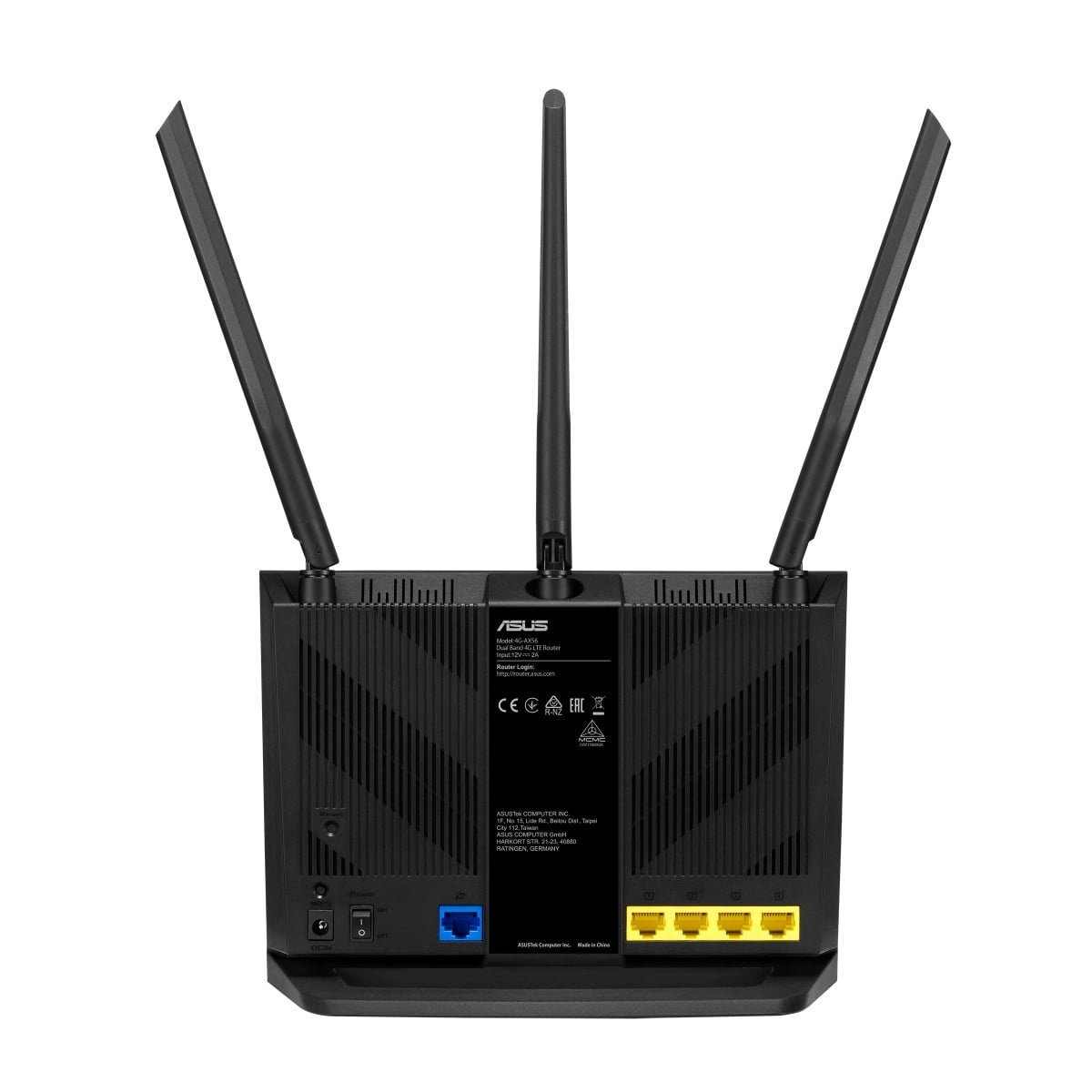 ASUS ASUS 90IG06G0-MO3110 Router Wi-Fi 6 Dual Band 4G con Ethernet Gigabit e supporto VPN - RETI | TecnoCARE.net Sabaudia, Latina, Terracina, San Felice Circeo e Pontinia