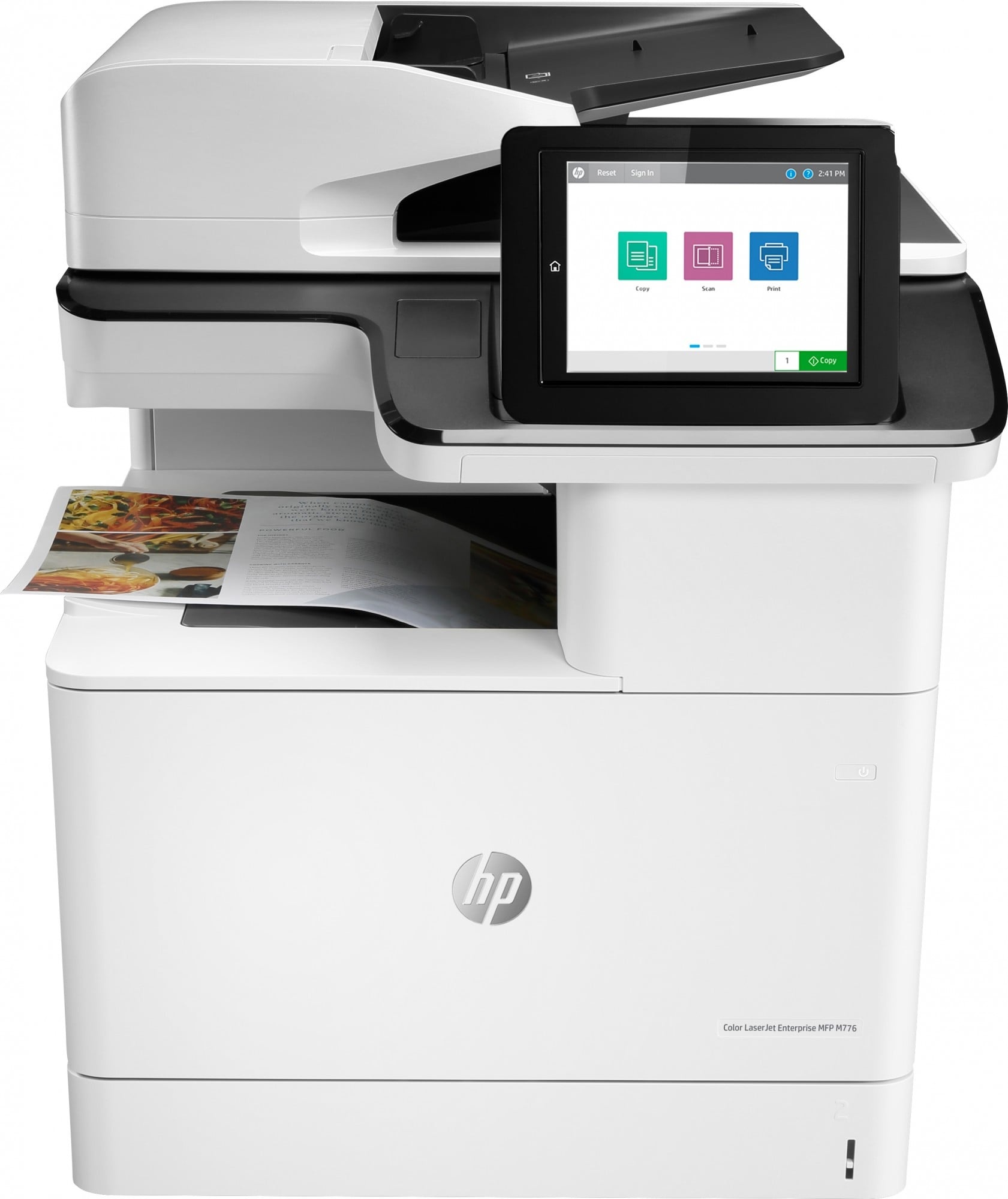 HP HP Color LaserJet Enterprise Stampante multifunzione M776dn, Stampa, copia, scansione e fax opzionale, Stampa fronte/retro; scansione fronte/retro; scansione ve - STAMPANTI E SCANNER | TecnoCARE.net Sabaudia, Latina, Terracina, San Felice Circeo e Pontinia