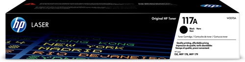 HP HP TONER NERO 117A 1000 PAG  TS - TONER LASER ALTA ROTAZIONE | TecnoCARE.net Sabaudia, Latina, Terracina, San Felice Circeo e Pontinia