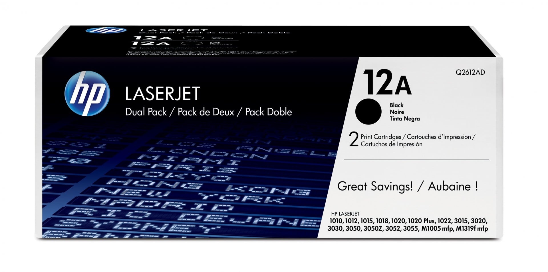 HP HP Confezione da 2 cartucce originali di Toner nero LaserJet 12A - STAMPANTI E SCANNER | TecnoCARE.net Sabaudia, Latina, Terracina, San Felice Circeo e Pontinia