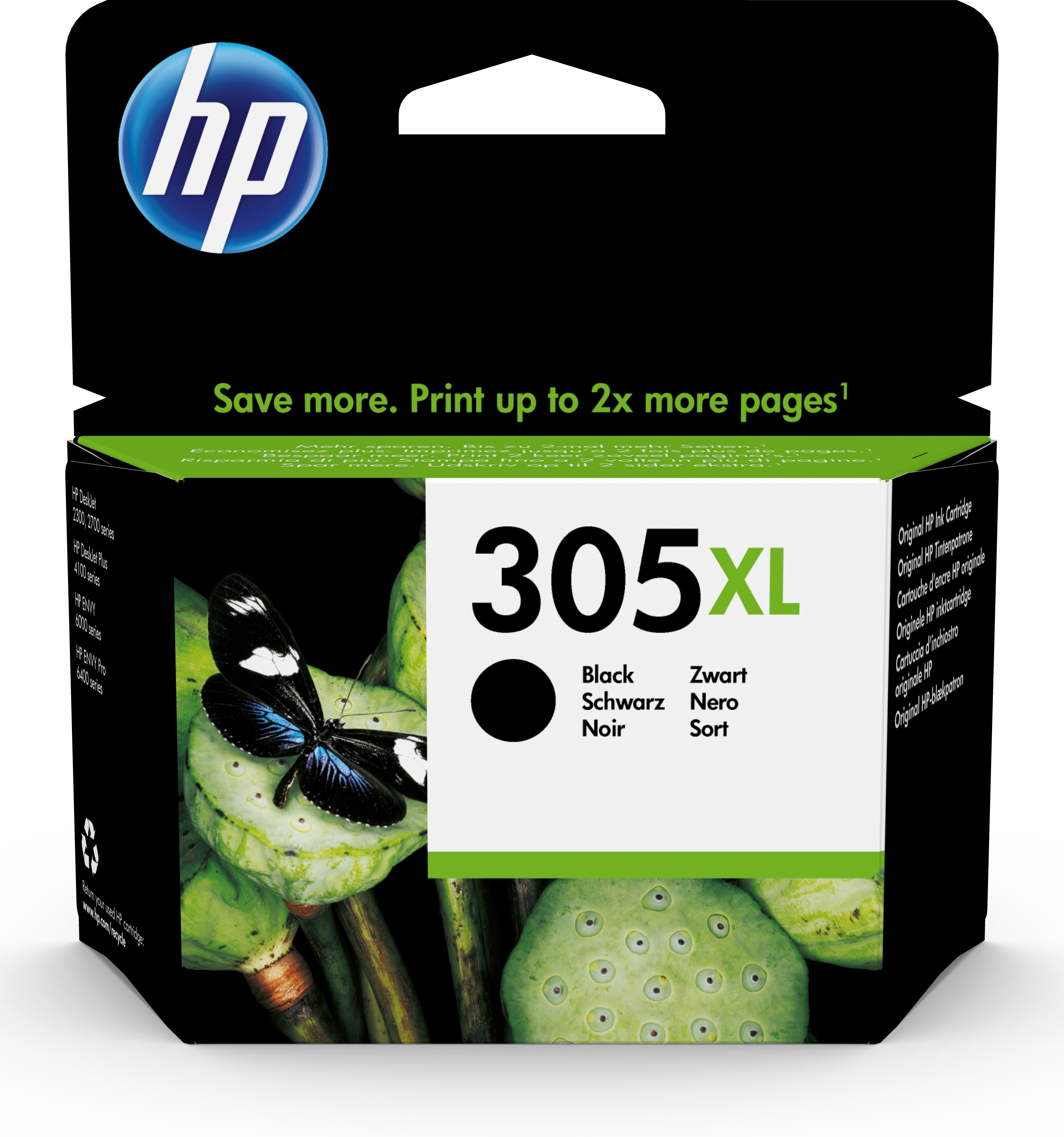 HP HP CARTUCCIA 305XL NERO INKJET - CARTUCCE INKJET | TecnoCARE.net Sabaudia, Latina, Terracina, San Felice Circeo e Pontinia