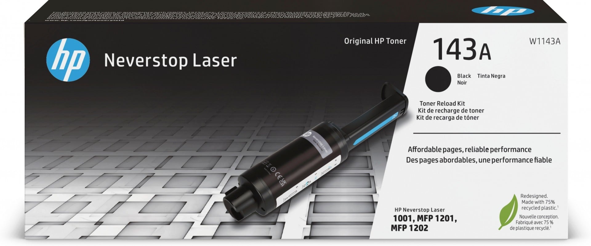 HP HP 143A toner originale - nero (W1143A) - STAMPANTI E SCANNER | TecnoCARE.net Sabaudia, Latina, Terracina, San Felice Circeo e Pontinia