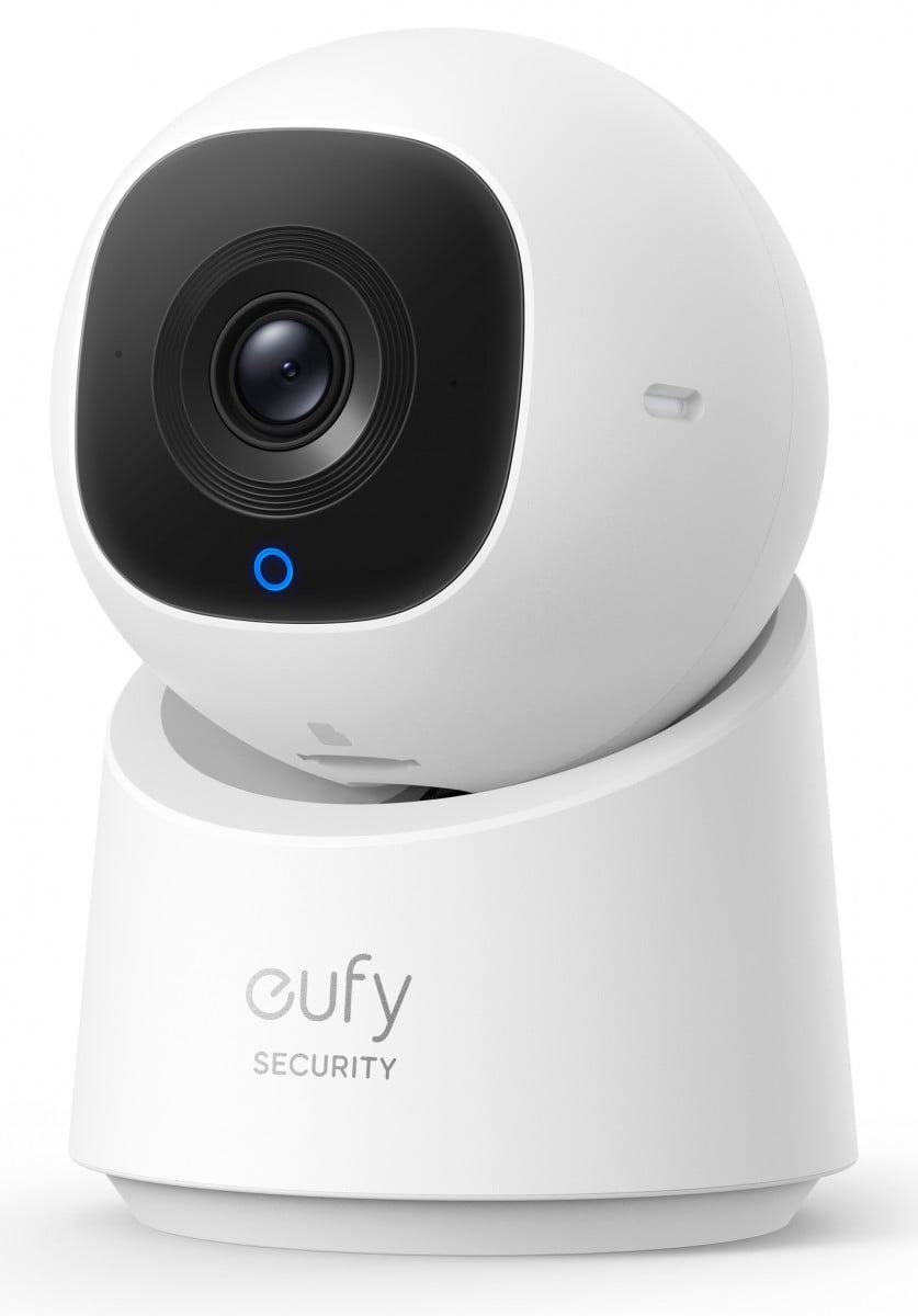 EUFY Eufy T8W11321 Indoor Cam C220 Telecamera interna 2K, rotazione 360°, Wi-Fi, microSD - SISTEMI DI SORVEGLIANZA | TecnoCARE.net Sabaudia, Latina, Terracina, San Felice Circeo e Pontinia
