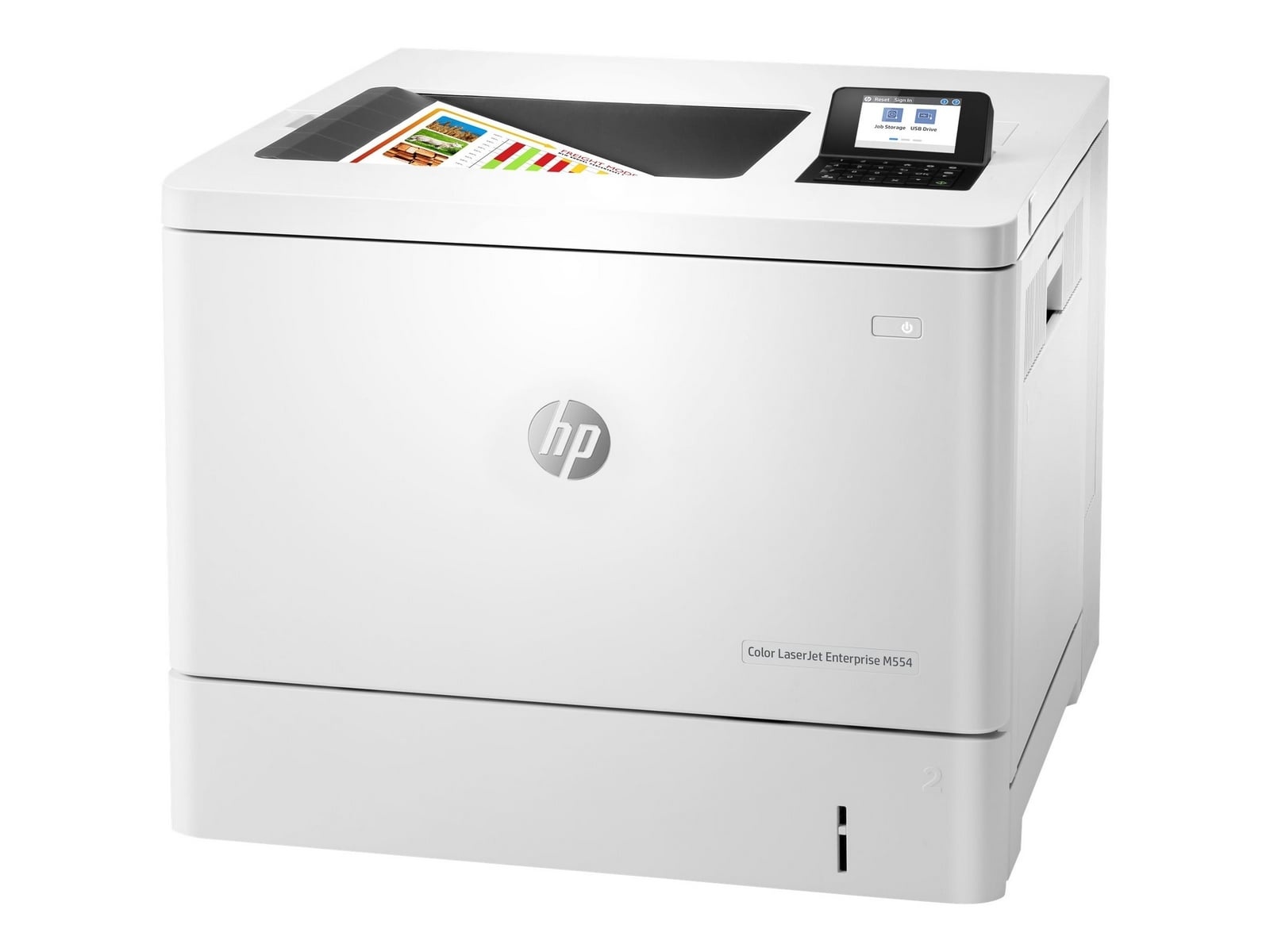 HP HP Color LaserJet Enterprise Stampante Enterprise Color LaserJet M554dn, Stampa, Porta USB frontale, Stampa fronte/retro - STAMPANTI E SCANNER | TecnoCARE.net Sabaudia, Latina, Terracina, San Felice Circeo e Pontinia