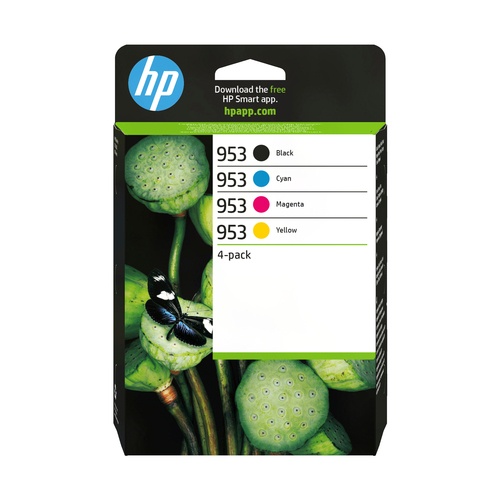 HP HP CART. INK MULTICOLOR, 953 CMYK ORIGINAL INK4-PACK - CARTUCCE INKJET | TecnoCARE.net Sabaudia, Latina, Terracina, San Felice Circeo e Pontinia