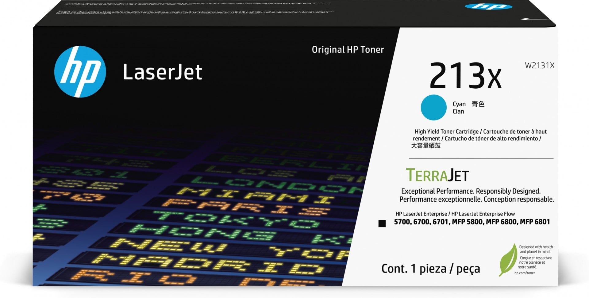 HP HP 213X toner originale - ciano (W2131X) - STAMPANTI E SCANNER | TecnoCARE.net Sabaudia, Latina, Terracina, San Felice Circeo e Pontinia