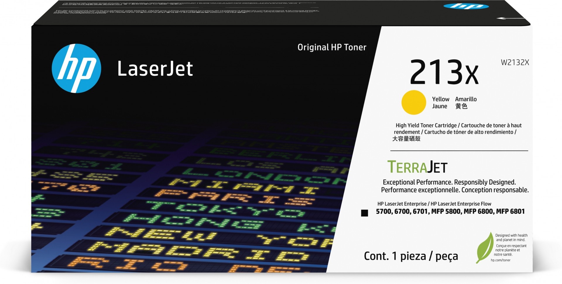 HP Toner originale HP 213X - giallo (W2132X) - STAMPANTI E SCANNER | TecnoCARE.net Sabaudia, Latina, Terracina, San Felice Circeo e Pontinia
