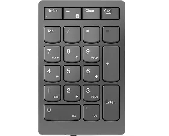 LENOVO Lenovo 4Y41C33791 tastierino numerico Universale RF Wireless Grigio - TASTIERE E CONTROLLER | TecnoCARE.net Sabaudia, Latina, Terracina, San Felice Circeo e Pontinia