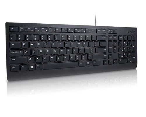 LENOVO Lenovo Essential tastiera Universale USB QWERTZ Tedesco Nero - TASTIERE E CONTROLLER | TecnoCARE.net Sabaudia, Latina, Terracina, San Felice Circeo e Pontinia