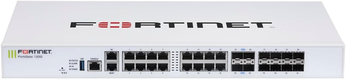 FORTINET FORTIGATE-120G HARDWARE PIU5 ANNI FORTICARE PREMIUM E FORTIGUARD ENTERRPISE PROTECTION - FIREWALL | TecnoCARE.net Sabaudia, Latina, Terracina, San Felice Circeo e Pontinia