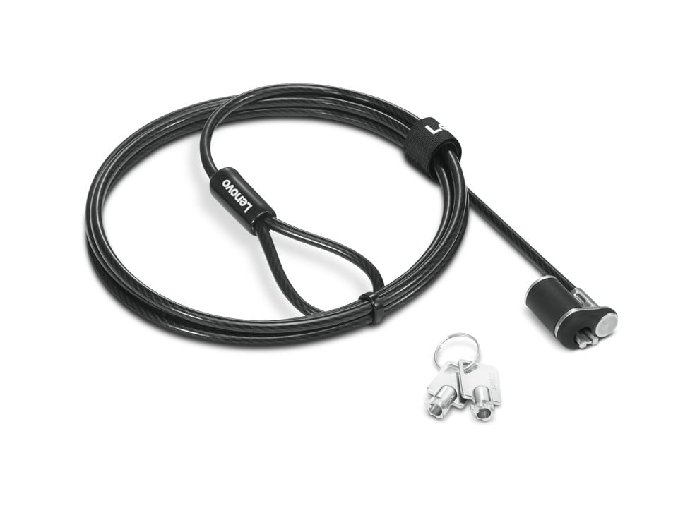LENOVO Lenovo 4XE1F30276 cavo di sicurezza Nero 1,5 m - ACCESSO E CONTROLLO | TecnoCARE.net Sabaudia, Latina, Terracina, San Felice Circeo e Pontinia