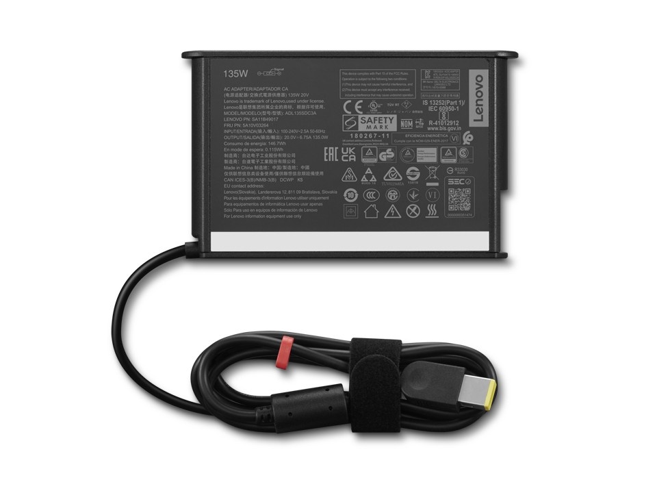 LENOVO Lenovo 4X21L38724 adattatore e invertitore Interno Nero - BATTERIE E ALIMENTATORI | TecnoCARE.net Sabaudia, Latina, Terracina, San Felice Circeo e Pontinia