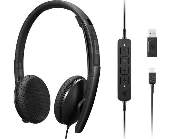 LENOVO Lenovo 4XD1M39028 cuffia e auricolare Cablato A Padiglione USB tipo-C Nero - AUDIO E CUFFIE PORTATILI | TecnoCARE.net Sabaudia, Latina, Terracina, San Felice Circeo e Pontinia