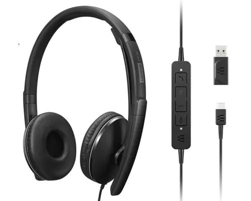 LENOVO Lenovo 4XD1M39029 cuffia e auricolare Cablato A Padiglione USB tipo-C Nero - AUDIO E CUFFIE PORTATILI | TecnoCARE.net Sabaudia, Latina, Terracina, San Felice Circeo e Pontinia