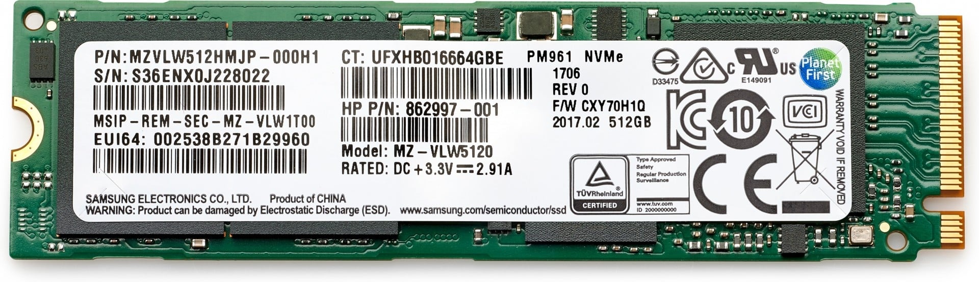 HP SSD TLC NVME PCIe-4x4 da 512GB - SUPPORTI PER LA MEMORIZZAZIONE | TecnoCARE.net Sabaudia, Latina, Terracina, San Felice Circeo e Pontinia