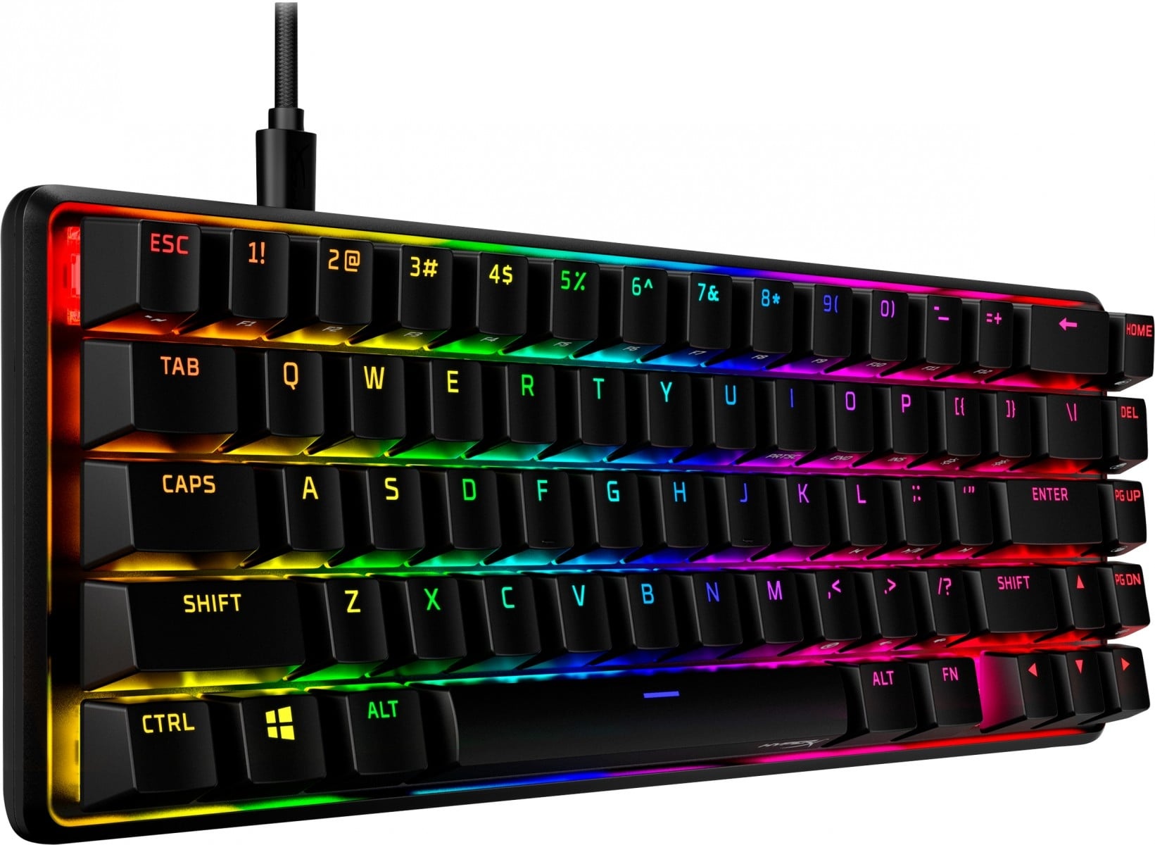 HP Tastiera meccanica HyperX Alloy Origins 65 RGB - interruttori HX Red - QWERTY US INT - TASTIERE E CONTROLLER | TecnoCARE.net Sabaudia, Latina, Terracina, San Felice Circeo e Pontinia