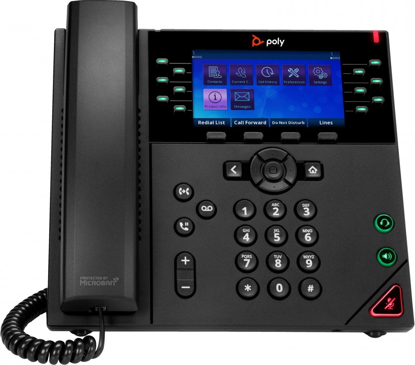 HP POLY HP Poly OBi VVX 450 12-Line IP Phone and PoE-enabled telefono IP Nero LED - APPARECCHIATURA TELEFONICA | TecnoCARE.net Sabaudia, Latina, Terracina, San Felice Circeo e Pontinia