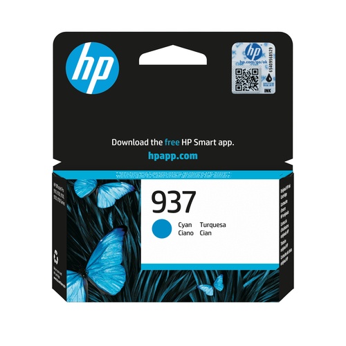 HP HP CART INK CIANO, 937 - CARTUCCE INKJET | TecnoCARE.net Sabaudia, Latina, Terracina, San Felice Circeo e Pontinia