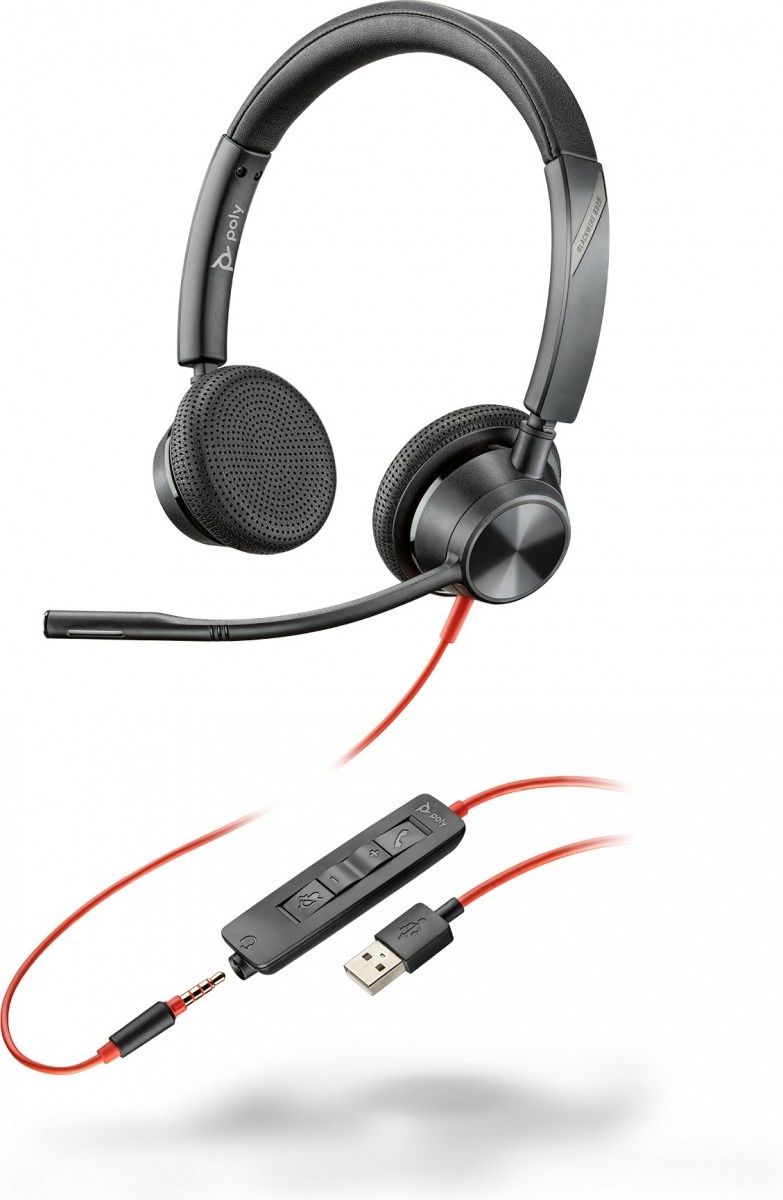 HP POLY HP Poly Blackwire 3325 USB-A Headset Auricolare Cablato A Padiglione Ufficio USB tipo A Nero - AUDIO E CUFFIE PORTATILI | TecnoCARE.net Sabaudia, Latina, Terracina, San Felice Circeo e Pontinia