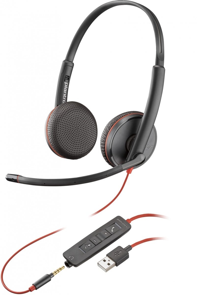 HP POLY Poly Blackwire C3225 Top 7S4M7AA connettore 3.5mm - AUDIO E CUFFIE PORTATILI | TecnoCARE.net Sabaudia, Latina, Terracina, San Felice Circeo e Pontinia