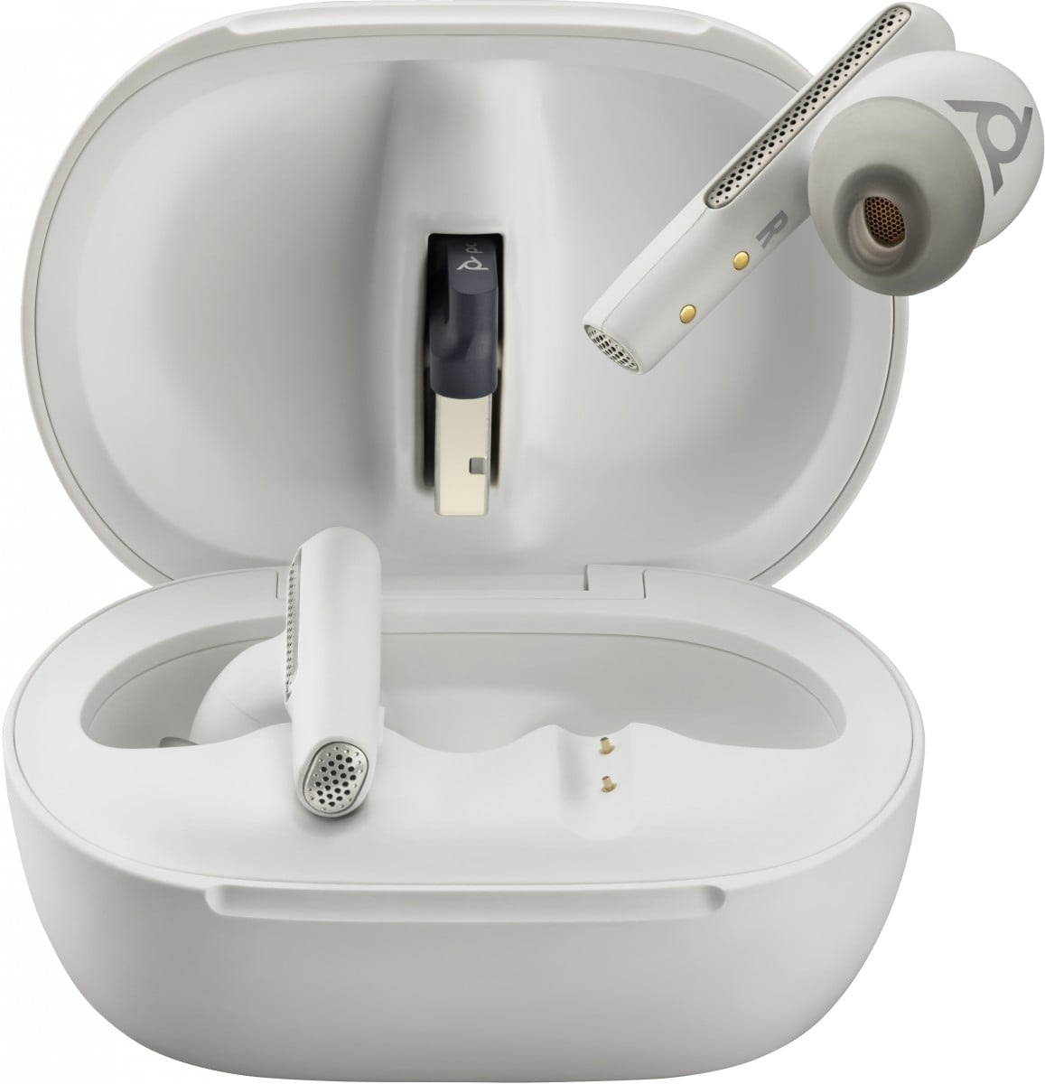 HP POLY POLY Voyager Free 60+ UC White Sand Earbuds +BT700 USB-A Adapter +Touchscreen Charge Case Auricolare Wireless In-ear Musica e Chiamate USB tipo A Bluetooth - AUDIO E CUFFIE PORTATILI | TecnoCARE.net Sabaudia, Latina, Terracina, San Felice Circeo e Pontinia