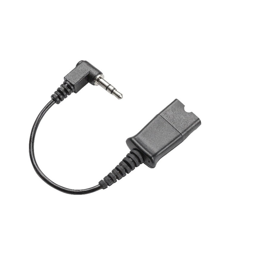 HP POLY HP Poly 3.5mm to QD Cable (0.15M) - ACCESSORI ED ELEMENTI PER APPARECCHIATURA AUDIO | TecnoCARE.net Sabaudia, Latina, Terracina, San Felice Circeo e Pontinia