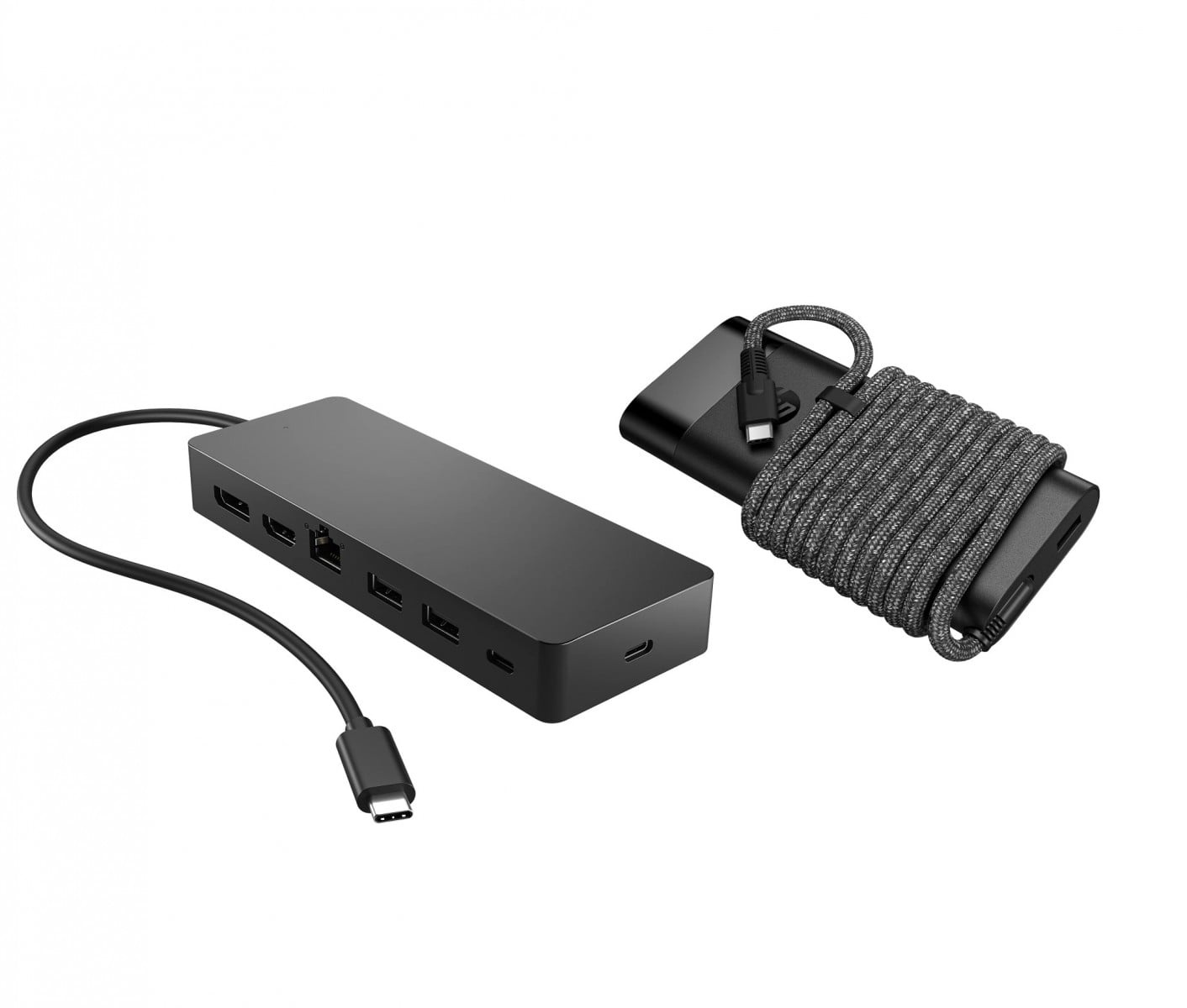 HP HP Universal USB-C Hub and Laptop Charger Combo Cablato USB 3.2 Gen 1 (3.1 Gen 1) Type-C Nero - PC | TecnoCARE.net Sabaudia, Latina, Terracina, San Felice Circeo e Pontinia