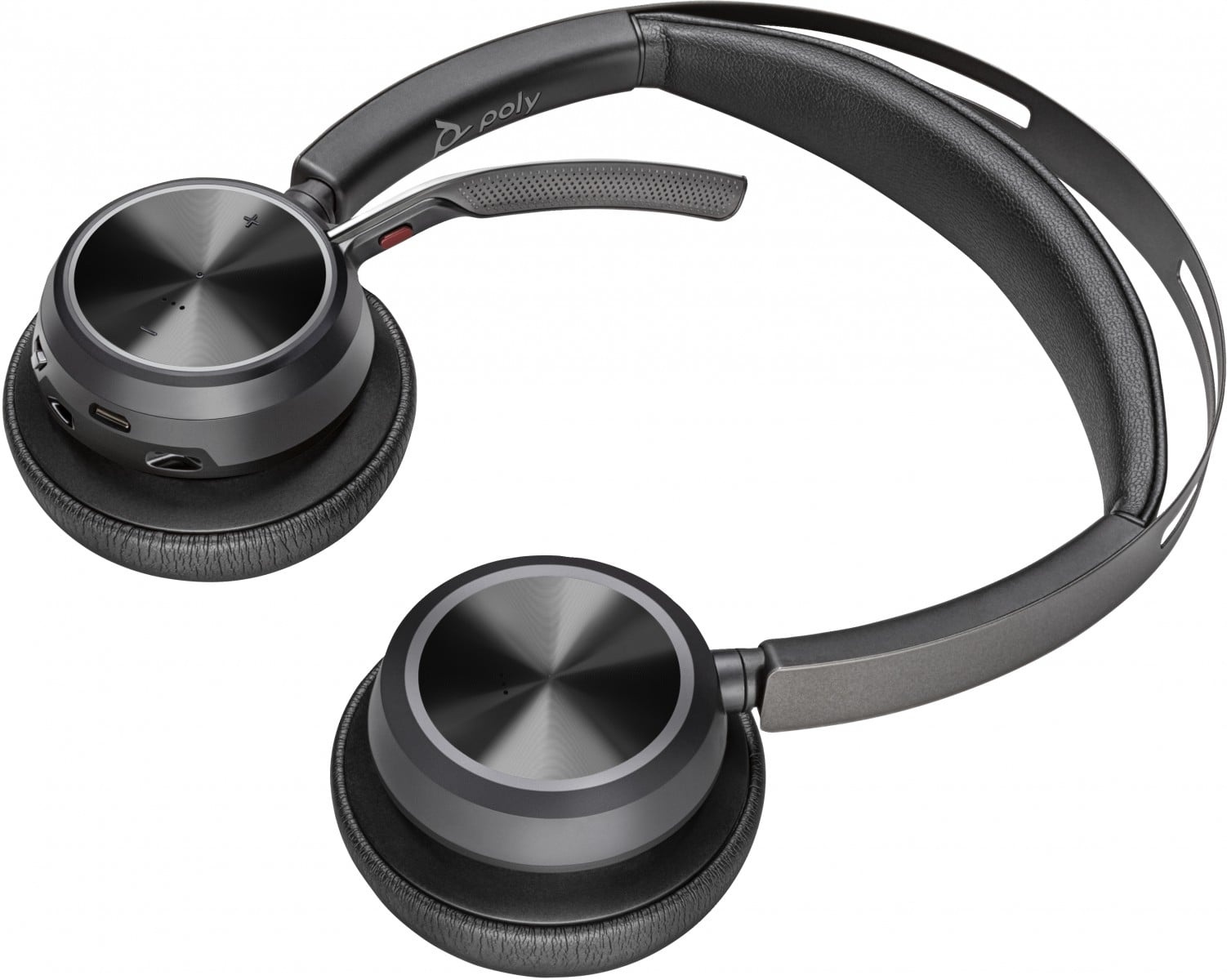 HP POLY Poly Voyager Focus 2 USB-C-C Headset +USB-C/A Adapter +Charging Stand - AUDIO E CUFFIE PORTATILI | TecnoCARE.net Sabaudia, Latina, Terracina, San Felice Circeo e Pontinia