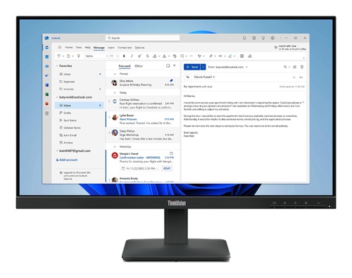 LENOVO LENOVO MONITOR 23,8 LED IPS 16:9 FHD 6 MS 250 CDM, VGA/HDMI, S24-4e - MONITOR LED | TecnoCARE.net Sabaudia, Latina, Terracina, San Felice Circeo e Pontinia