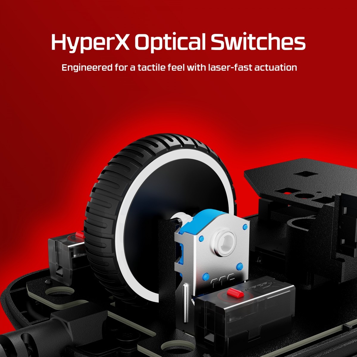 HYPERX HyperX Pulsefire Saga Mouse da Gioco (Nera) - TASTIERE E CONTROLLER | TecnoCARE.net Sabaudia, Latina, Terracina, San Felice Circeo e Pontinia