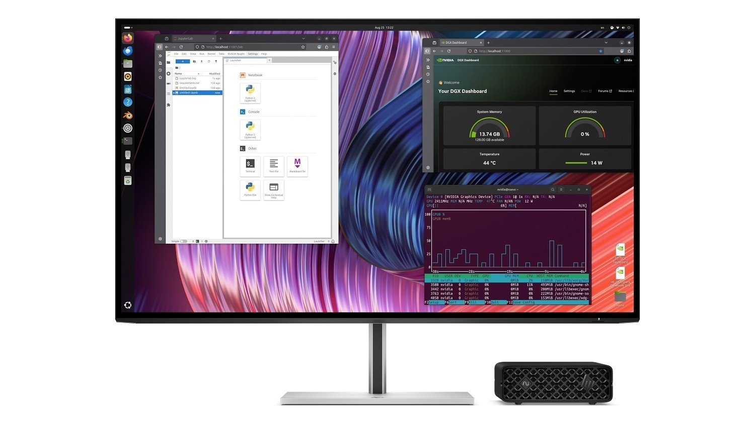 HP HP ZGX Nano G1n AI Station GB10 128 GB LPDDR5x-SDRAM 4 TB SSD Linux Mini PC Stazione di lavoro AI Workstation, AI PC Nero - PC | TecnoCARE.net Sabaudia, Latina, Terracina, San Felice Circeo e Pontinia
