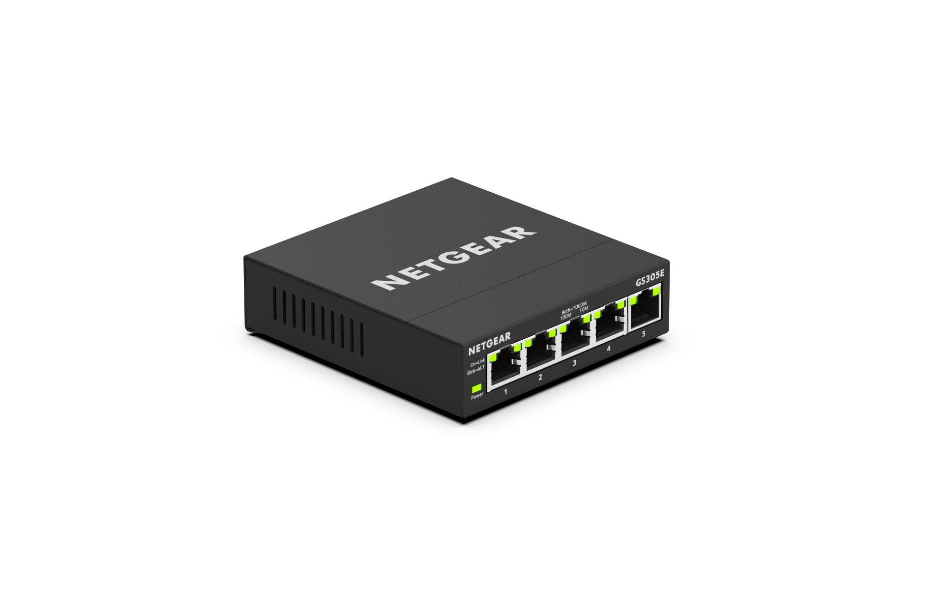 NETGEAR NETGEAR GS305E Gestito Gigabit Ethernet (10/100/1000) Nero - RETI | TecnoCARE.net Sabaudia, Latina, Terracina, San Felice Circeo e Pontinia