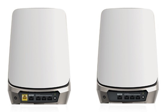 NETGEAR NETGEAR Orbi Quad-band RBKE963 AXE11000 WiFi 6E Mesh System Wi-Fi 6 (802.11ax) Grigio, Bianco 16 Interno - RETI | TecnoCARE.net Sabaudia, Latina, Terracina, San Felice Circeo e Pontinia