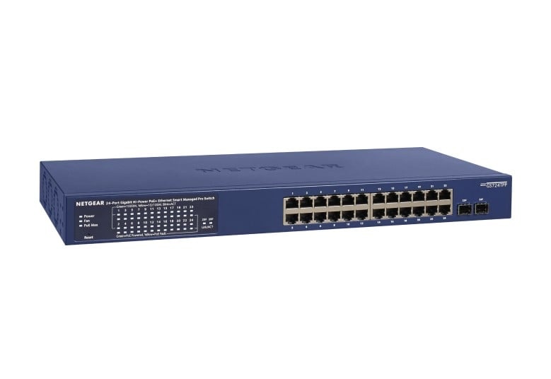 NETGEAR NETGEAR GS724TP Gestito L2/L3/L4 Gigabit Ethernet (10/100/1000) Supporto Power over Ethernet (PoE) Blu - RETI | TecnoCARE.net Sabaudia, Latina, Terracina, San Felice Circeo e Pontinia