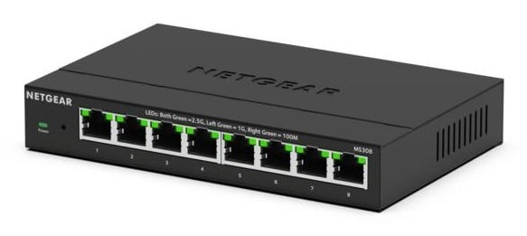 NETGEAR Netgear MS308E Switch 8x2.5G - RETI | TecnoCARE.net Sabaudia, Latina, Terracina, San Felice Circeo e Pontinia