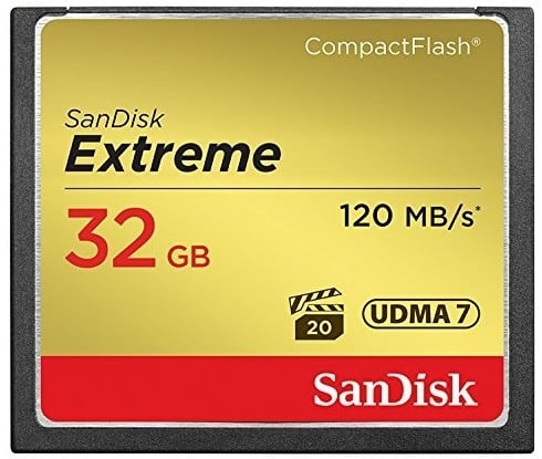 SANDISK SanDisk 32GB Extreme CompactFlash - SUPPORTI PER LA MEMORIZZAZIONE | TecnoCARE.net Sabaudia, Latina, Terracina, San Felice Circeo e Pontinia
